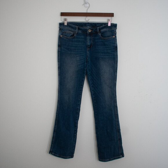 J.Jill Modern Slim Bootcut Jeans 8 Petite - Picture 2 of 7